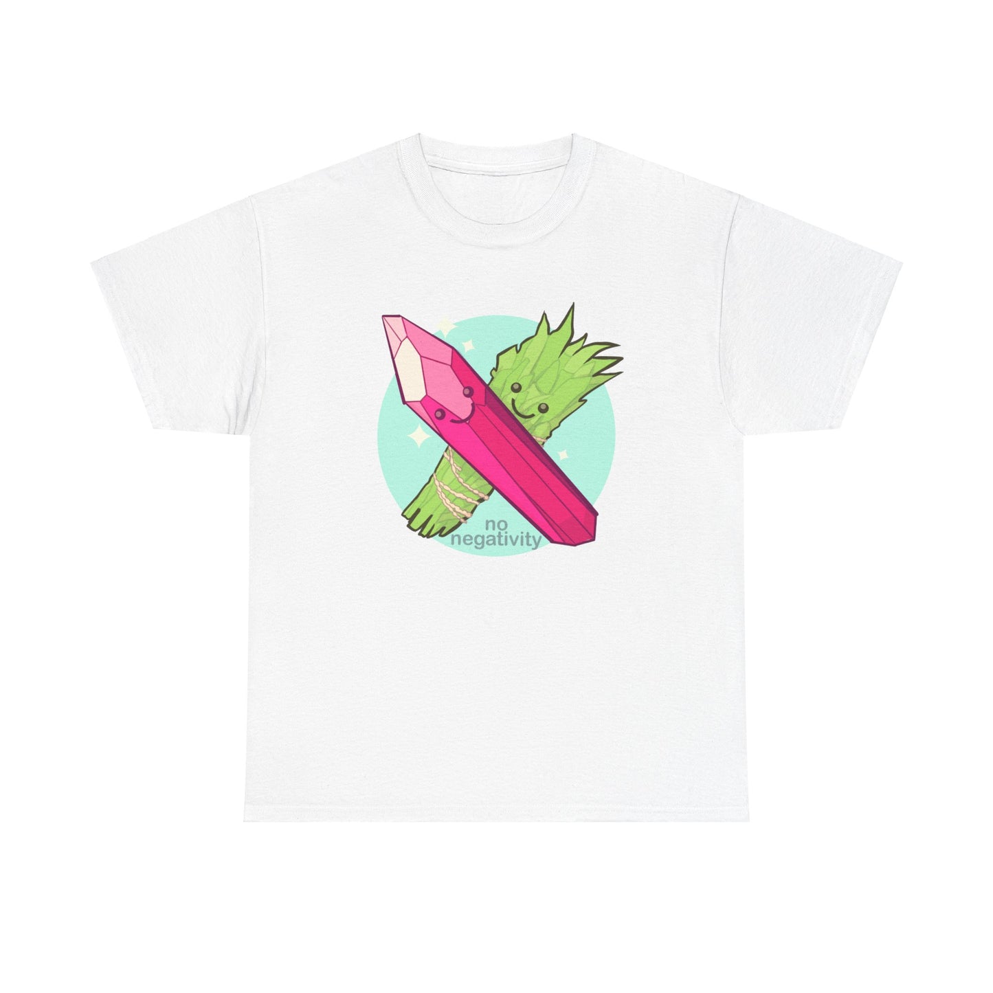No Negativity Unisex Heavy Cotton Tee