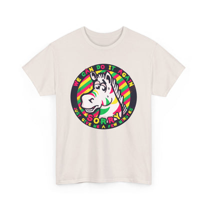 Premature Zebra Unisex Heavy Cotton Tee