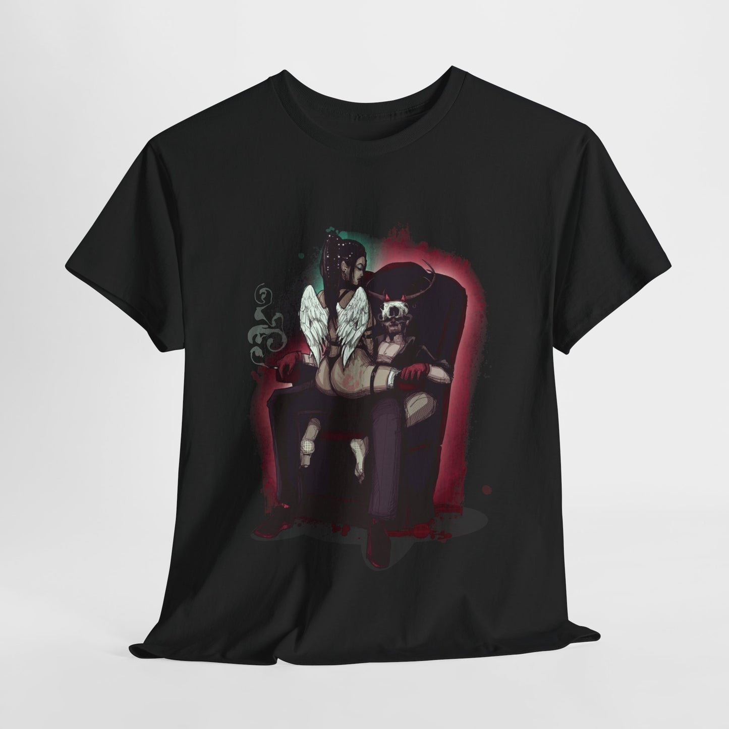 Deer Daddy Series 9: Angels & Demons Unisex Heavy Cotton Tee