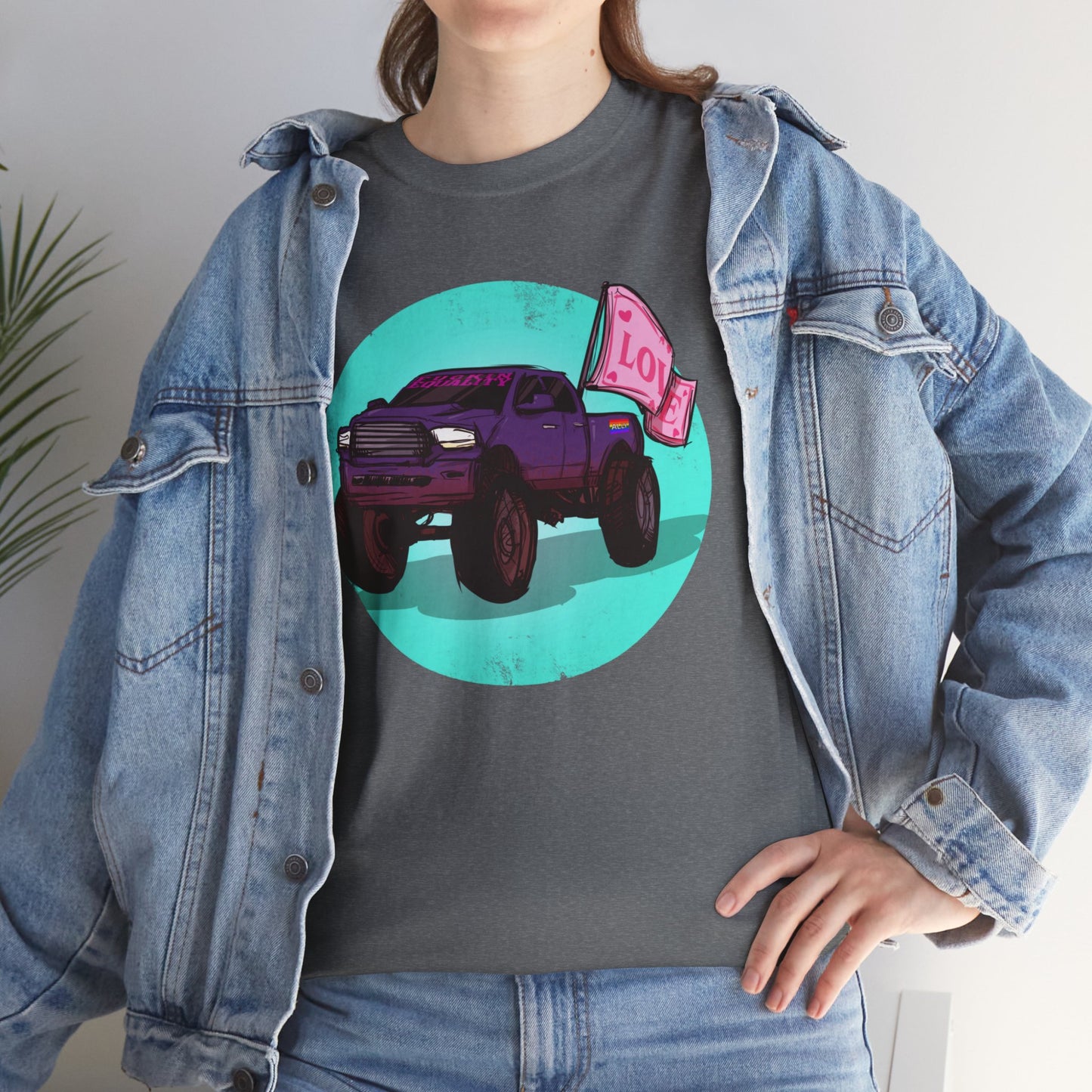 Big Dick Energy Truck Unisex Heavy Cotton Tee