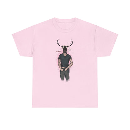 Deer Daddy Series 5: Youre Late Unisex Heavy Cotton Tee