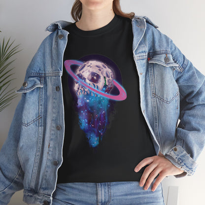 Elemental Skull Space Unisex Heavy Cotton Tee