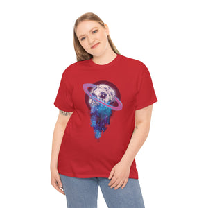 Elemental Skull Space Unisex Heavy Cotton Tee