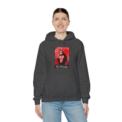 Wendigo Tarot Unisex Heavy Blend Hooded Sweatshirt