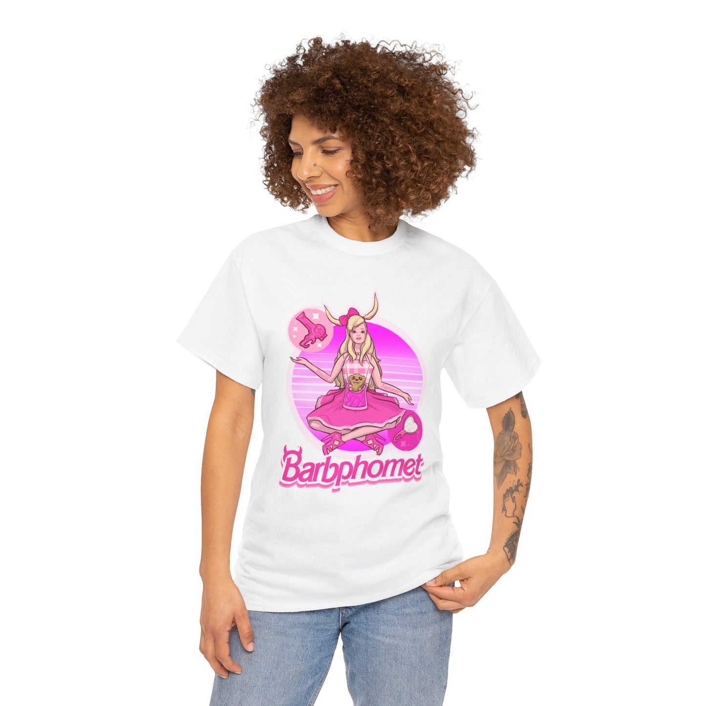 Barbphomet Unisex Heavy Cotton Patreon Tee