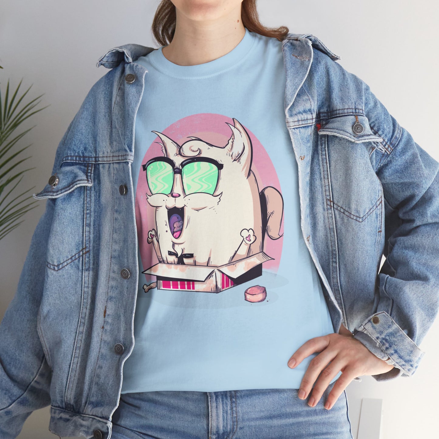 Chicken Box Unisex Heavy Cotton Tee