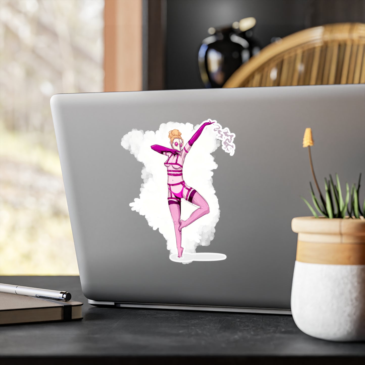 Plague Princess Kiss-Cut Vinyl Decal