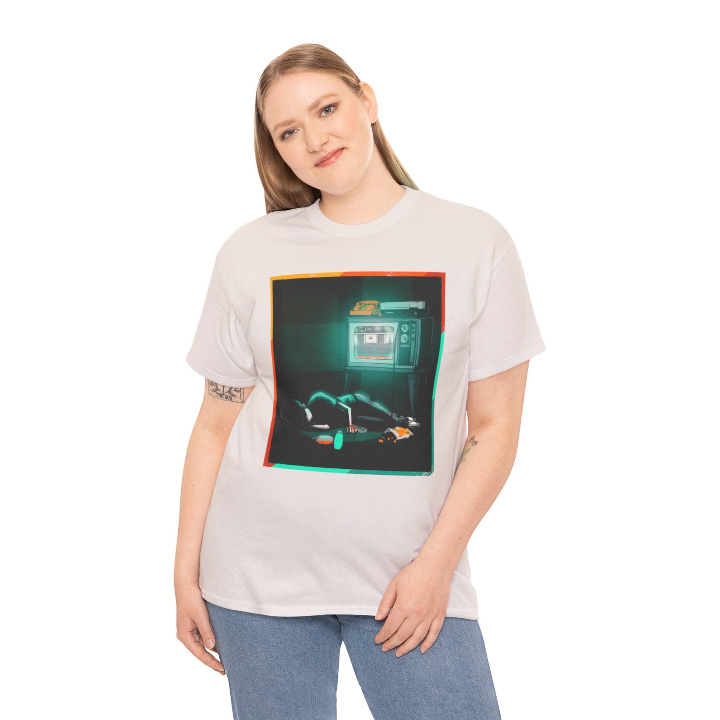Long Night Unisex Heavy Cotton Tee