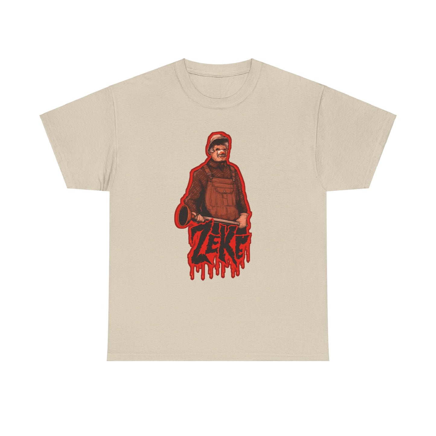 Zeke The Plumber Unisex Heavy Cotton Tee