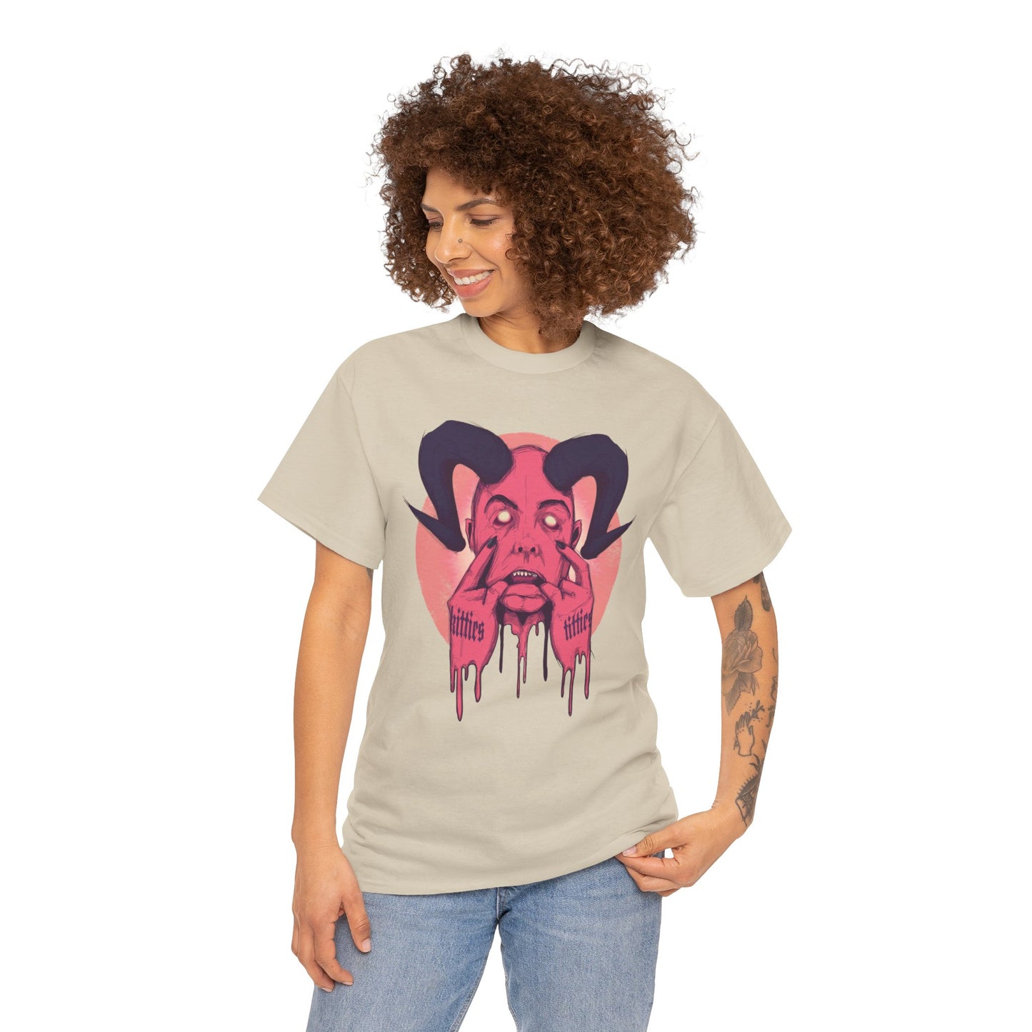 Kitties & Titties II Unisex Heavy Cotton Tee