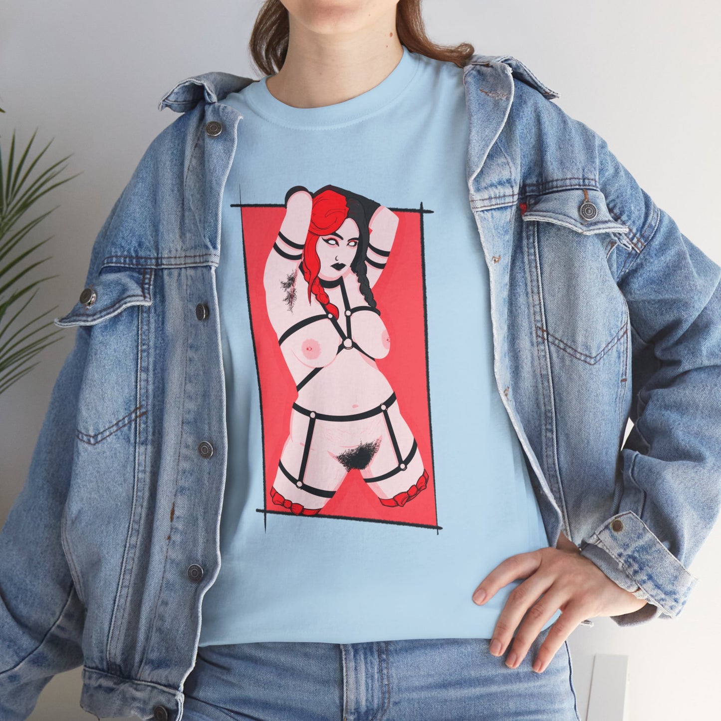 Natural Queen Unisex Heavy Cotton Tee