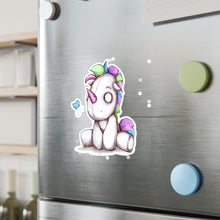 Plushie Unicorn Kiss-Cut Vinyl Decal