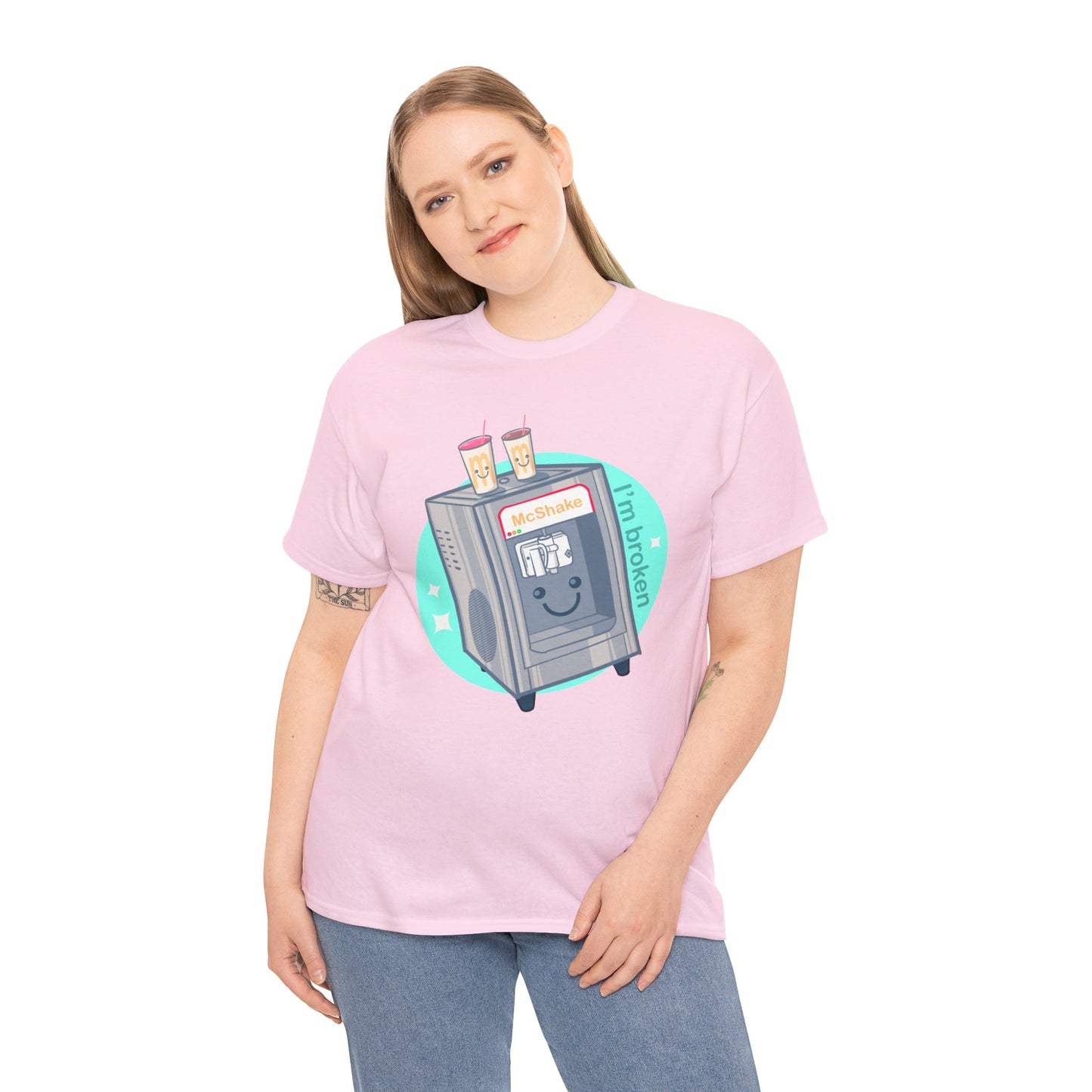 Shake Machine Unisex Heavy Cotton Tee