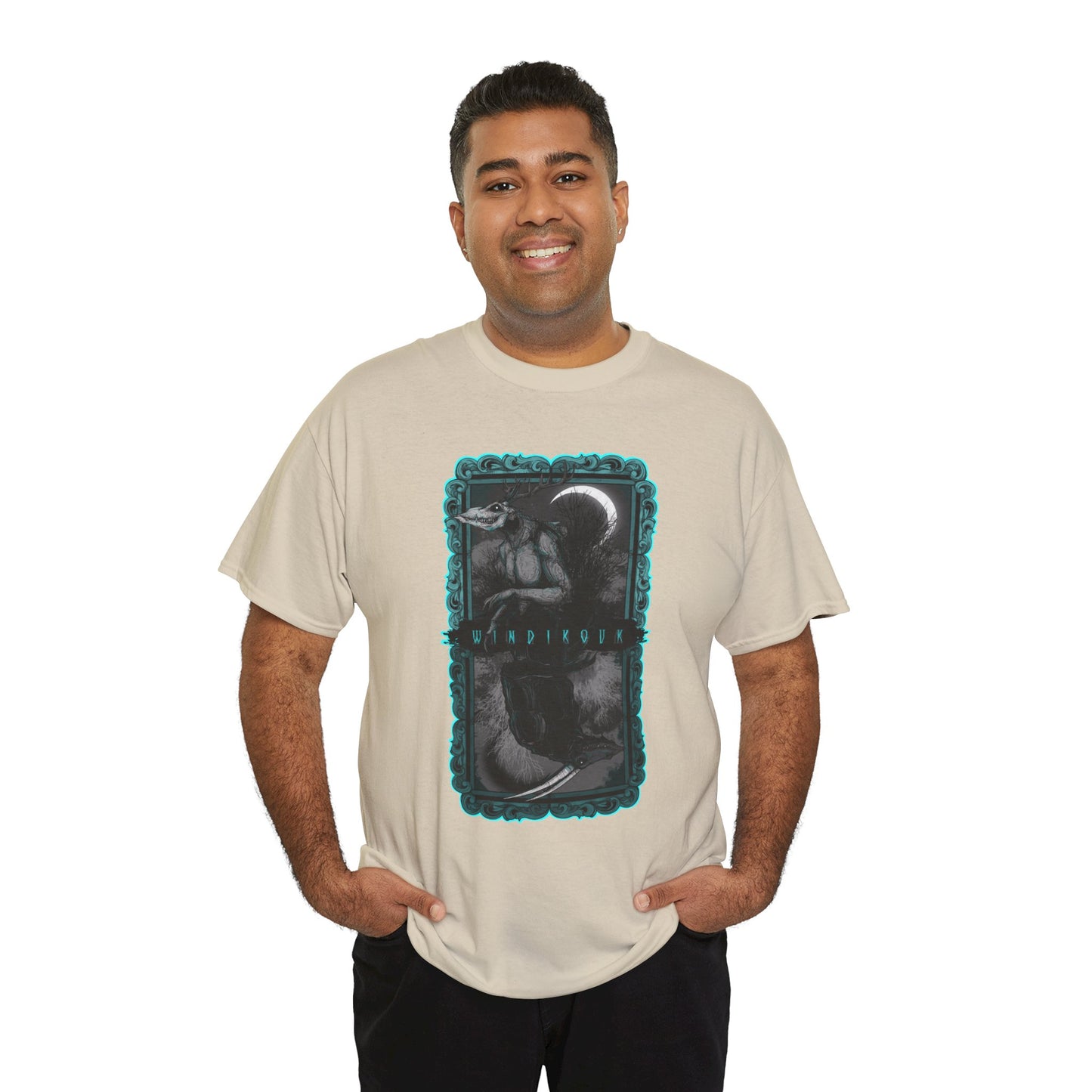As Above So Below Wendigo Unisex Heavy Cotton Tee
