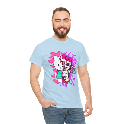Zombie Kitty Unisex Heavy Cotton Patreon Tee