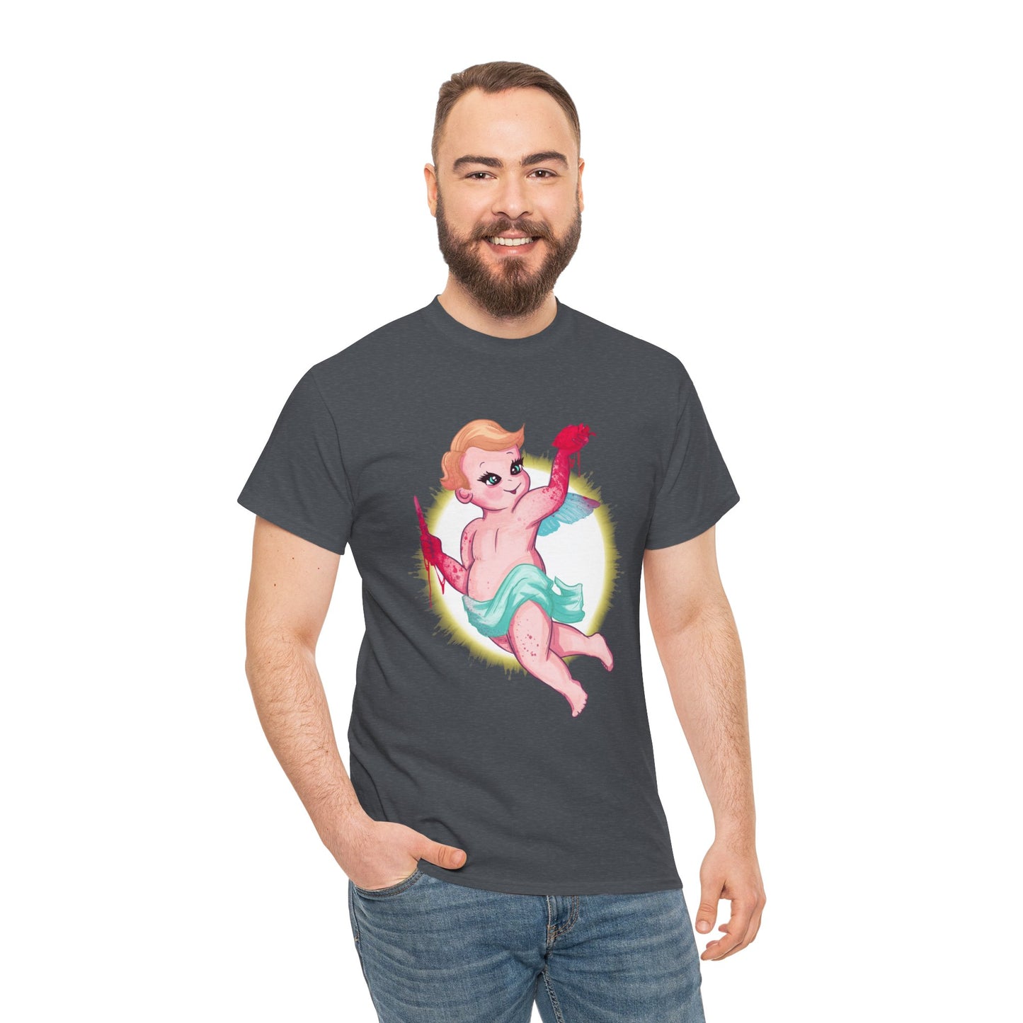 Cupid Unisex Heavy Cotton Tee
