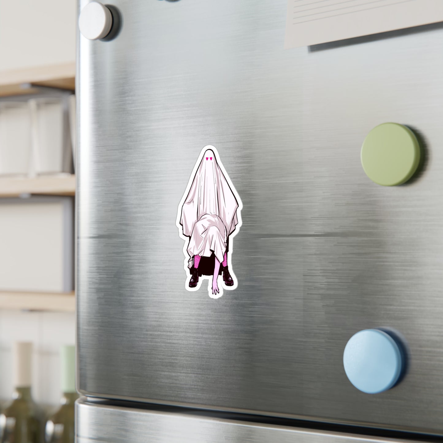 Two-Headed Ghost Kiss-Cut Vinyl Decal