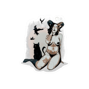 Demoni Kiss-Cut Vinyl Decal