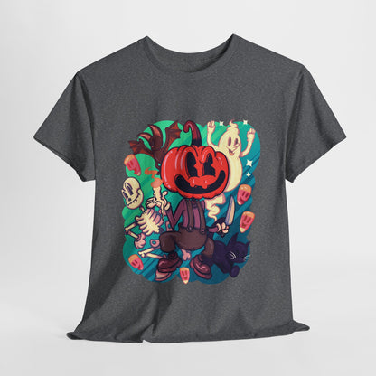 Rubber Hose Halloween Unisex Heavy Cotton Tee