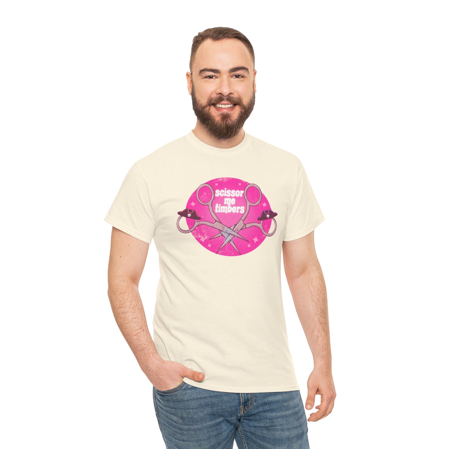 Scissor Me Timbers Unisex Heavy Cotton Tee