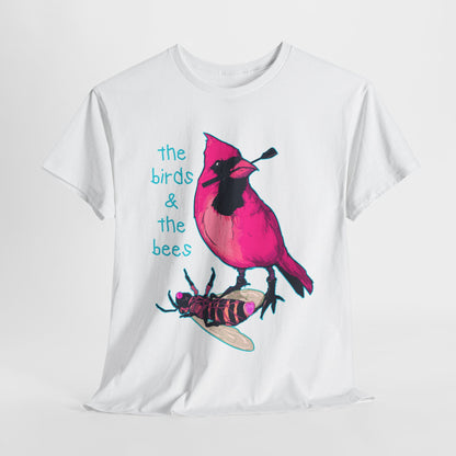 The Birds & The Bees Unisex Heavy Cotton Tee