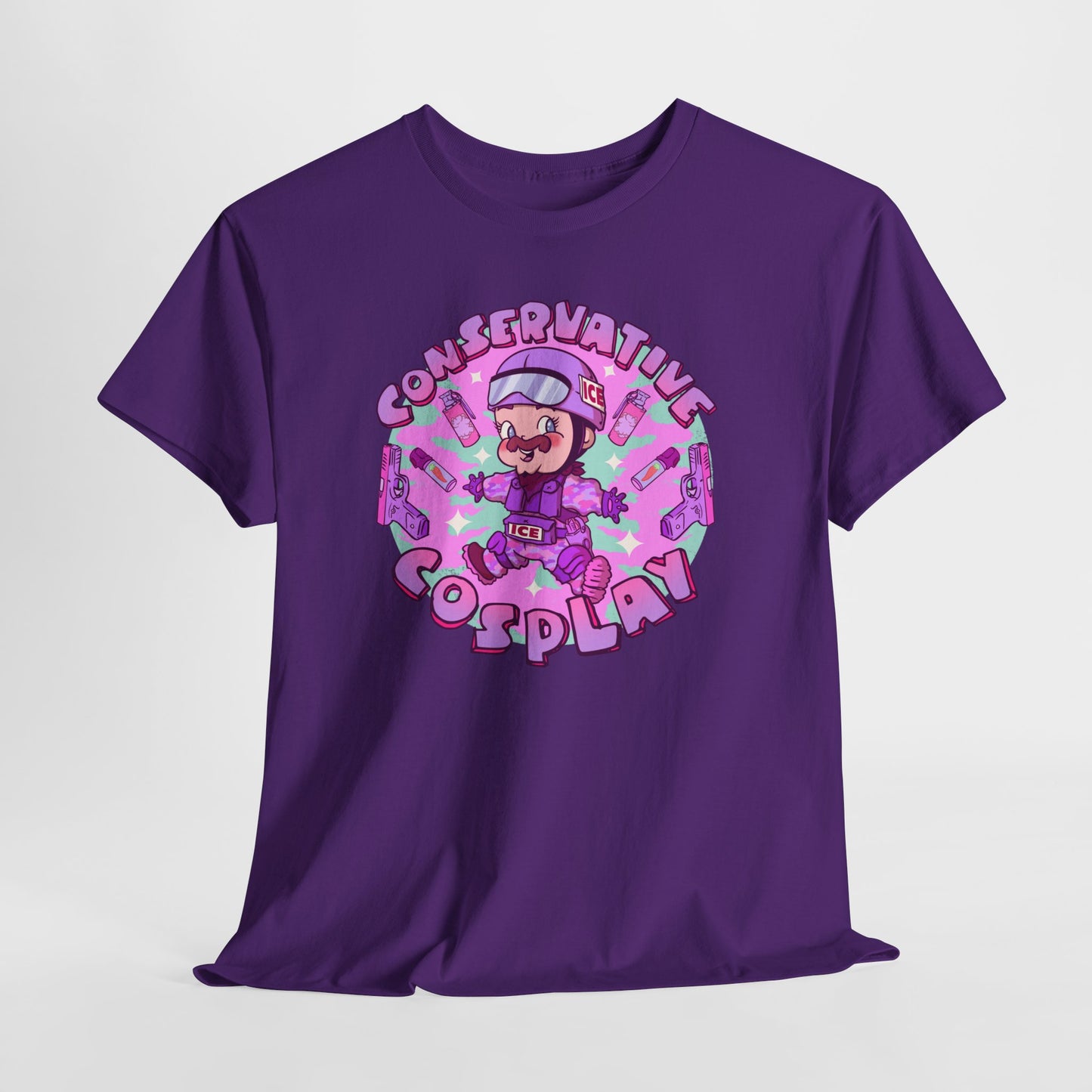 Conservative Cosplay Unisex Heavy Cotton Tee