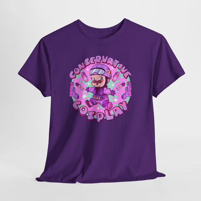 Conservative Cosplay Unisex Heavy Cotton Tee