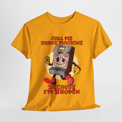 Shake Machine Unisex Heavy Cotton Tee