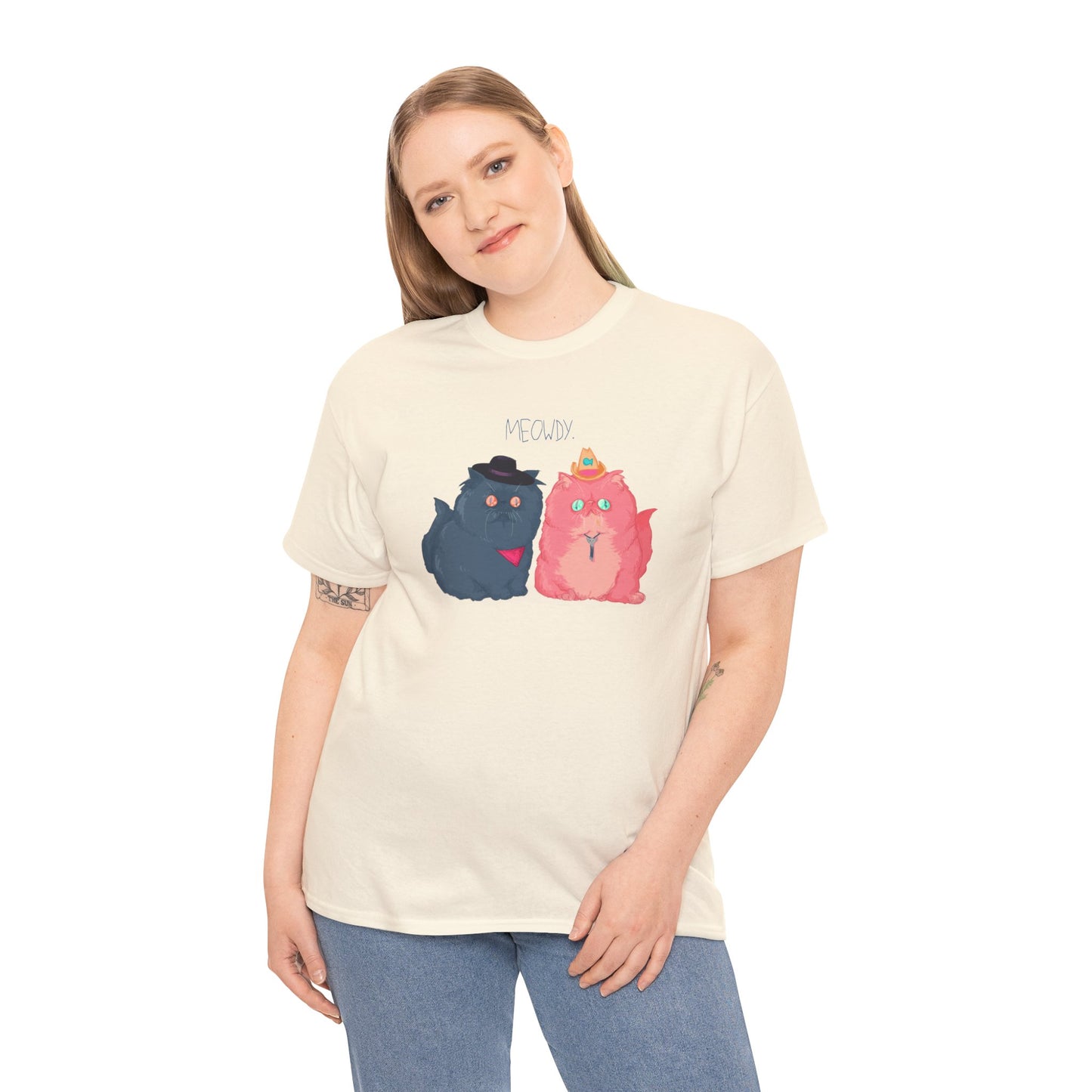 Meowdy Unisex Heavy Cotton Tee