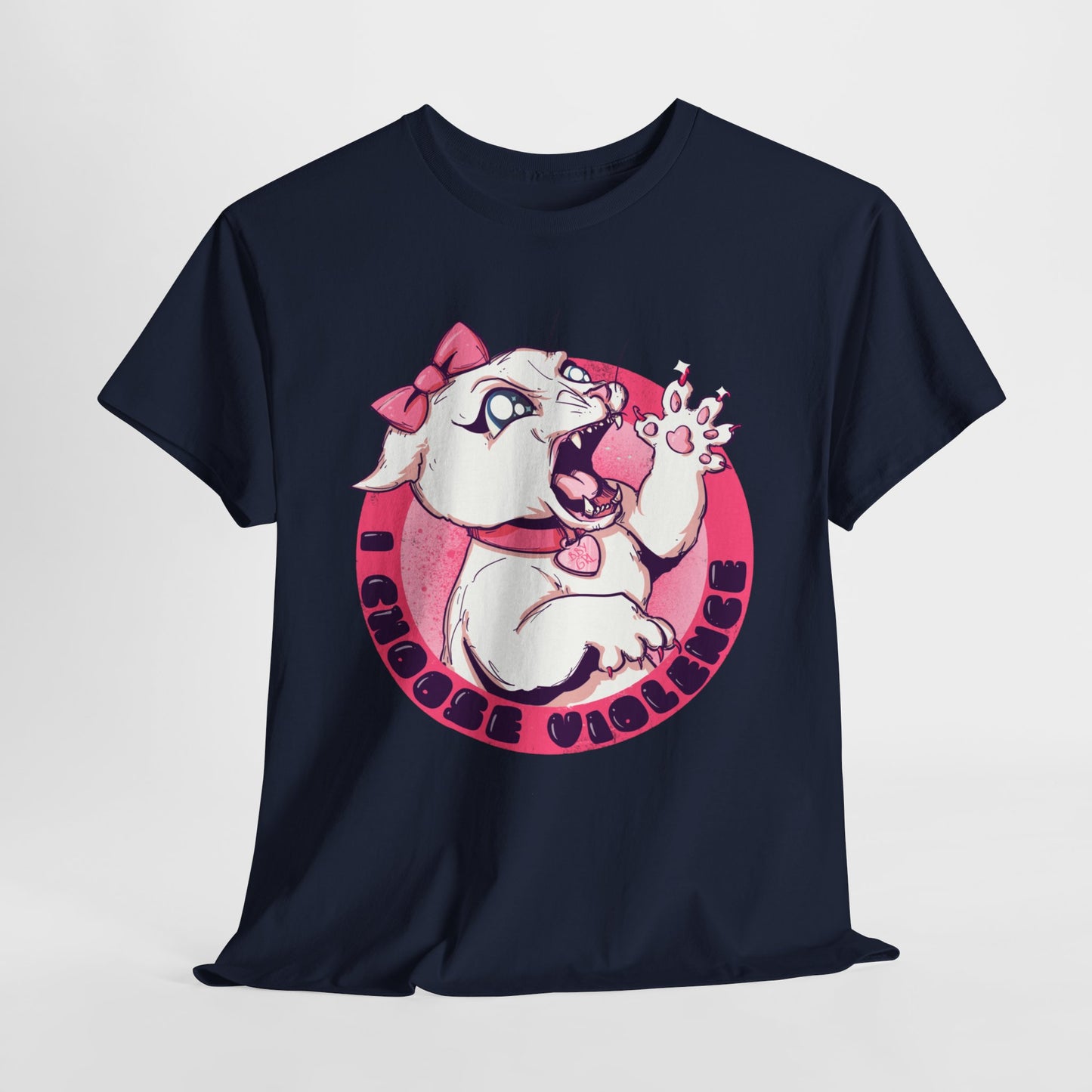 Killer Kitty Unisex Heavy Cotton Tee