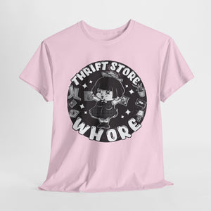 Thrift Store Whore Unisex Heavy Cotton Tee