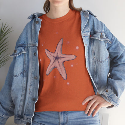 Chocolate Starfish Unisex Heavy Cotton Tee