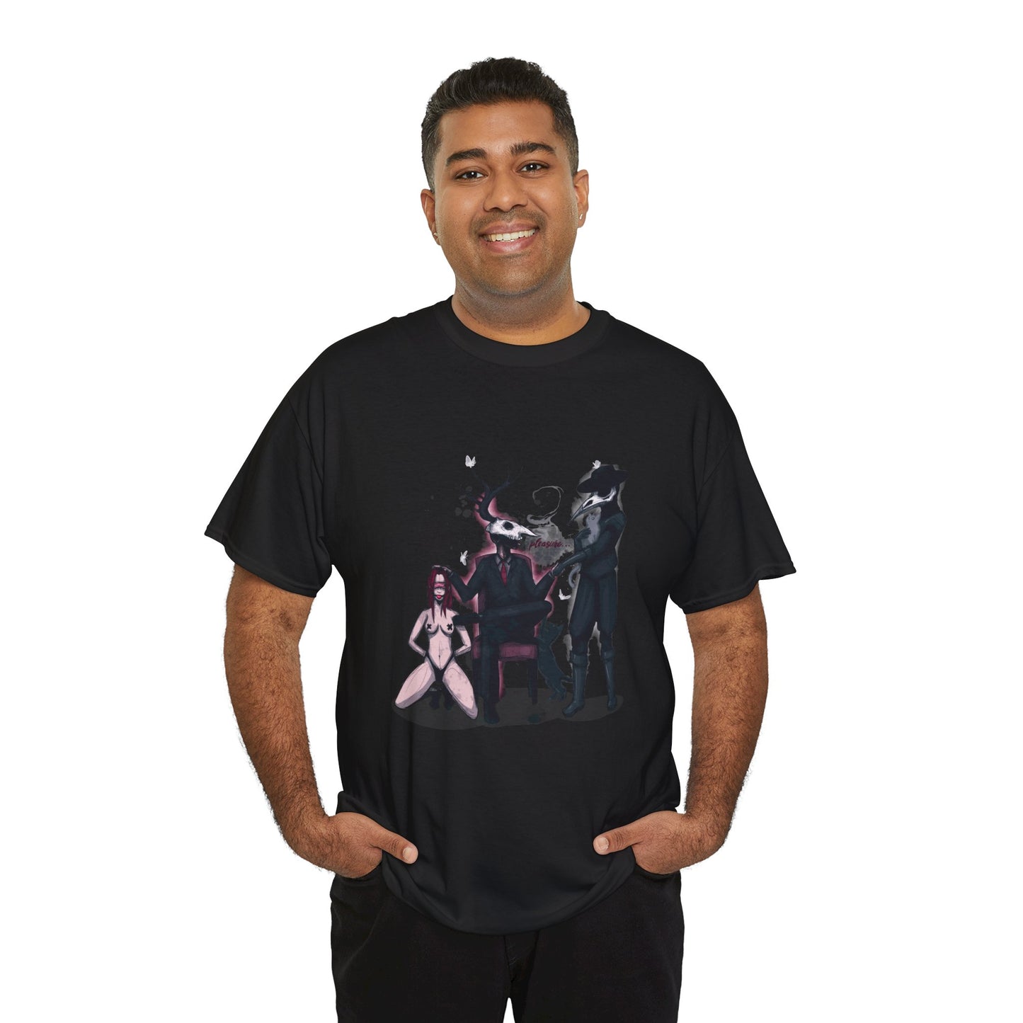 Deer Daddy / Nocturnal Unisex Heavy Cotton Tee