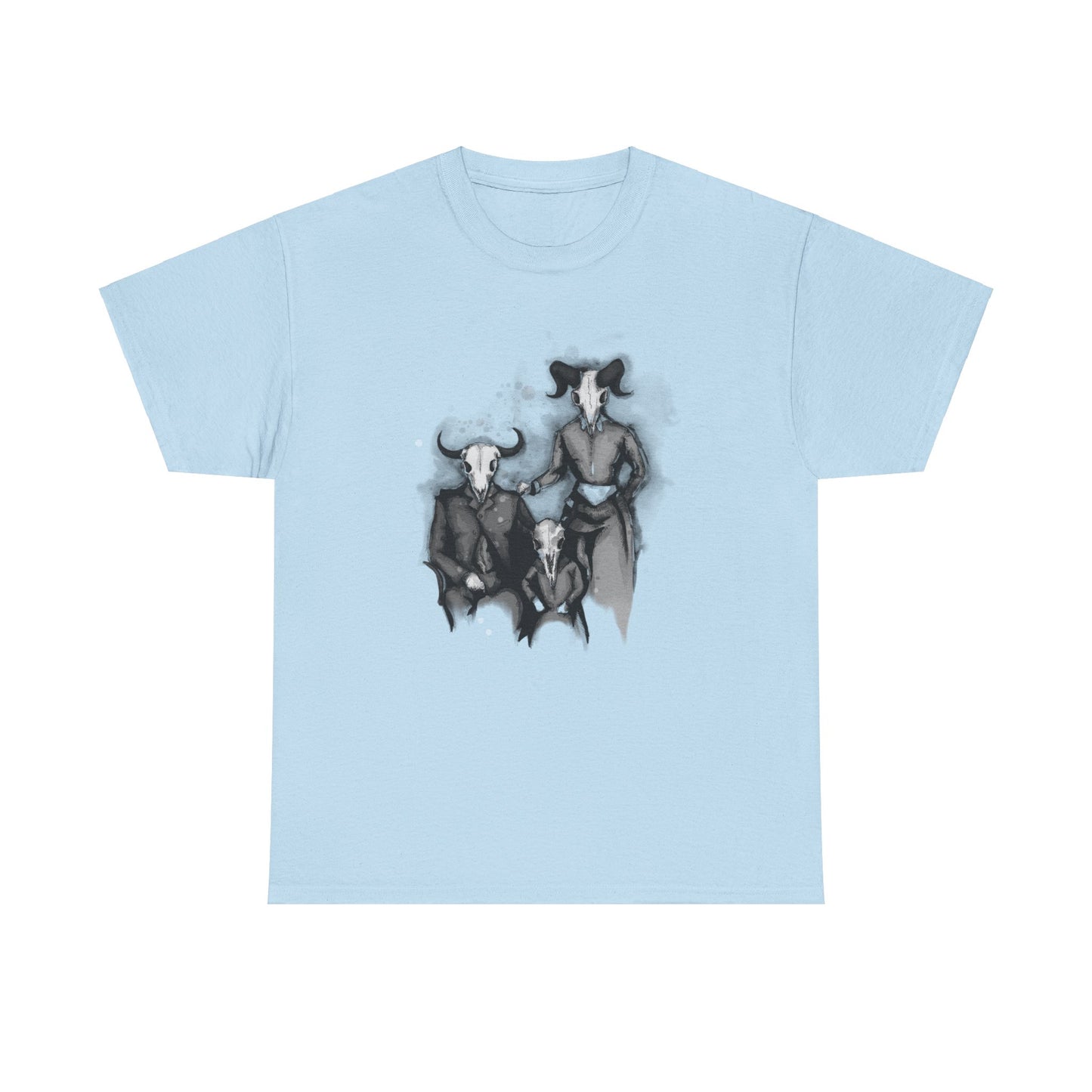 Family Portrait Unisex Heavy Cotton Tee