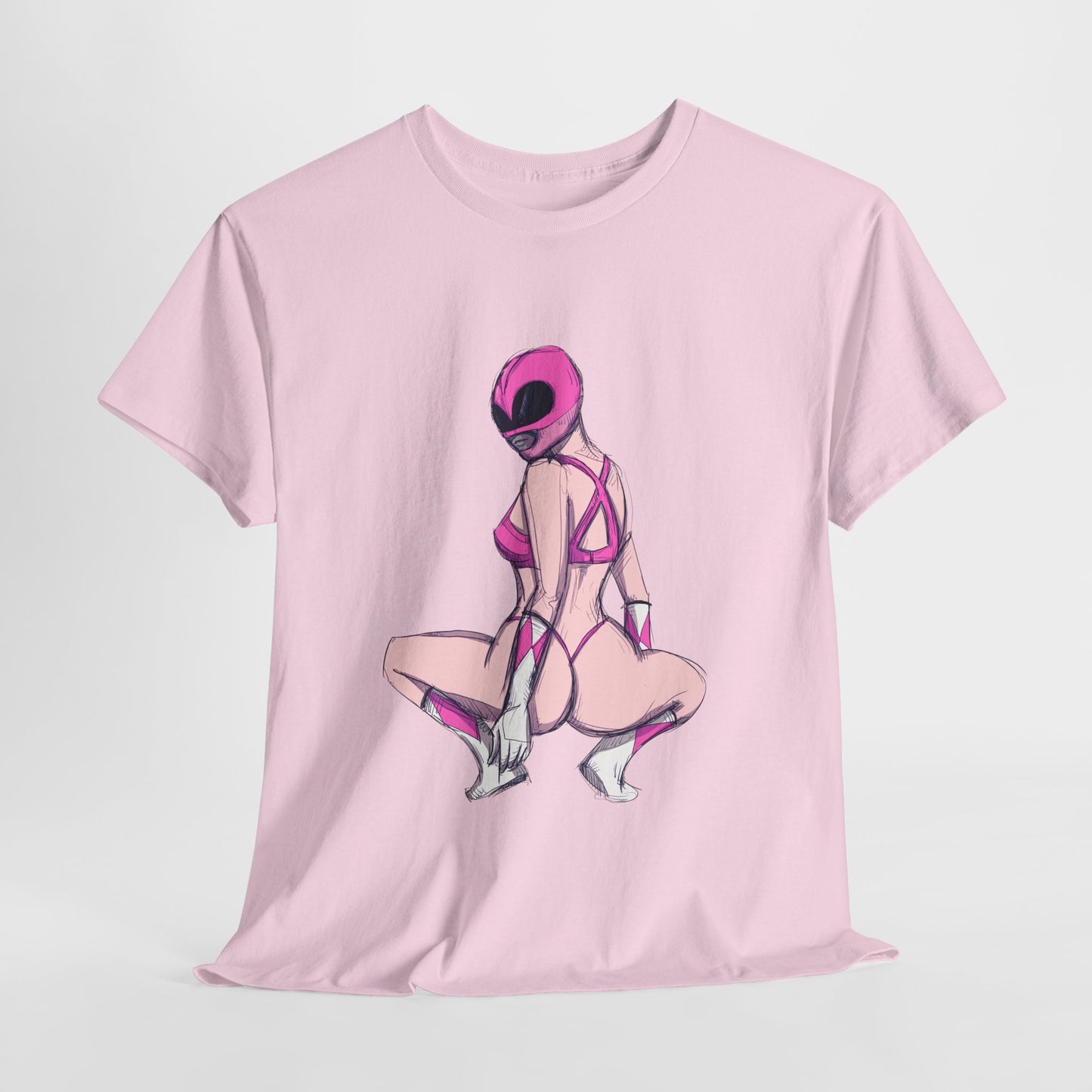 Pink Power Heavy Cotton Tee