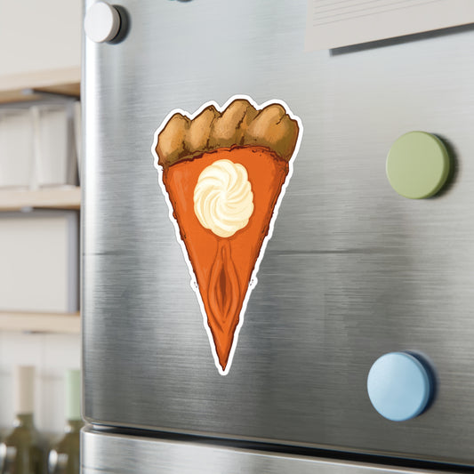 Pumpkin Pie Kiss-Cut Vinyl Decal