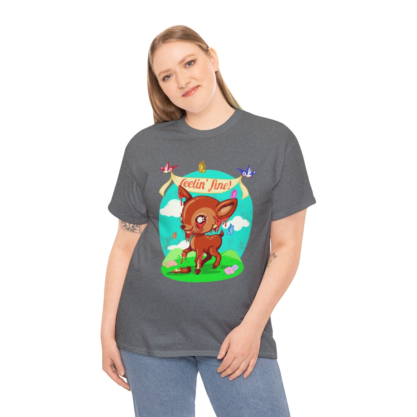 Feelin Fine Unisex Heavy Cotton Tee