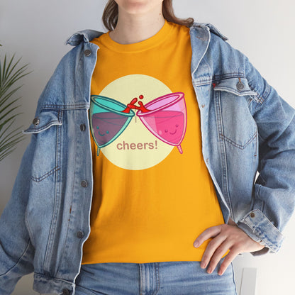 Cheers Unisex Heavy Cotton Tee
