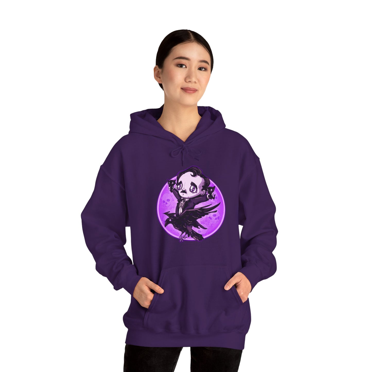 Poe Is Coming Unisex Heavy Blend Hooded Sweatshirt