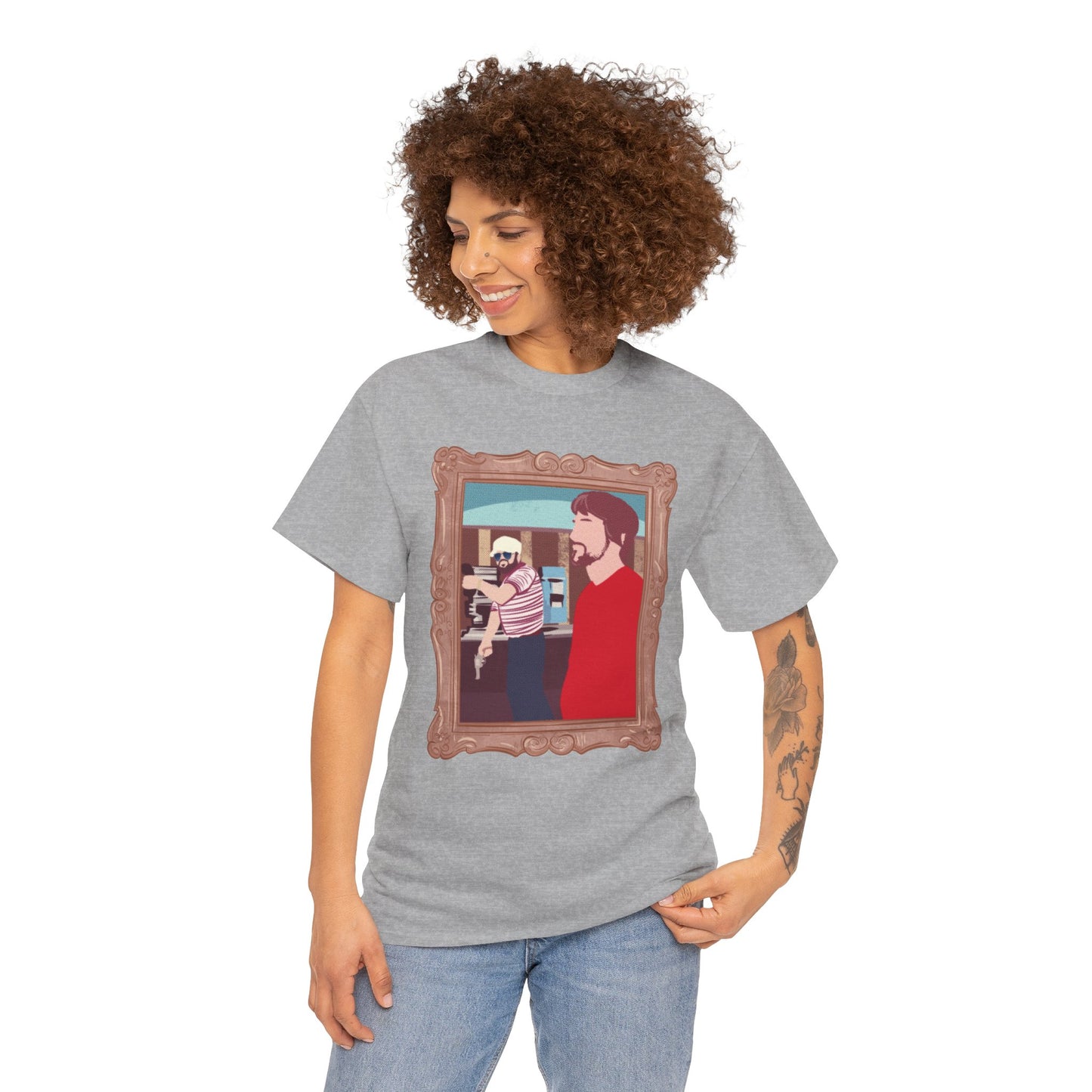 Airport Justice Unisex Heavy Cotton Tee