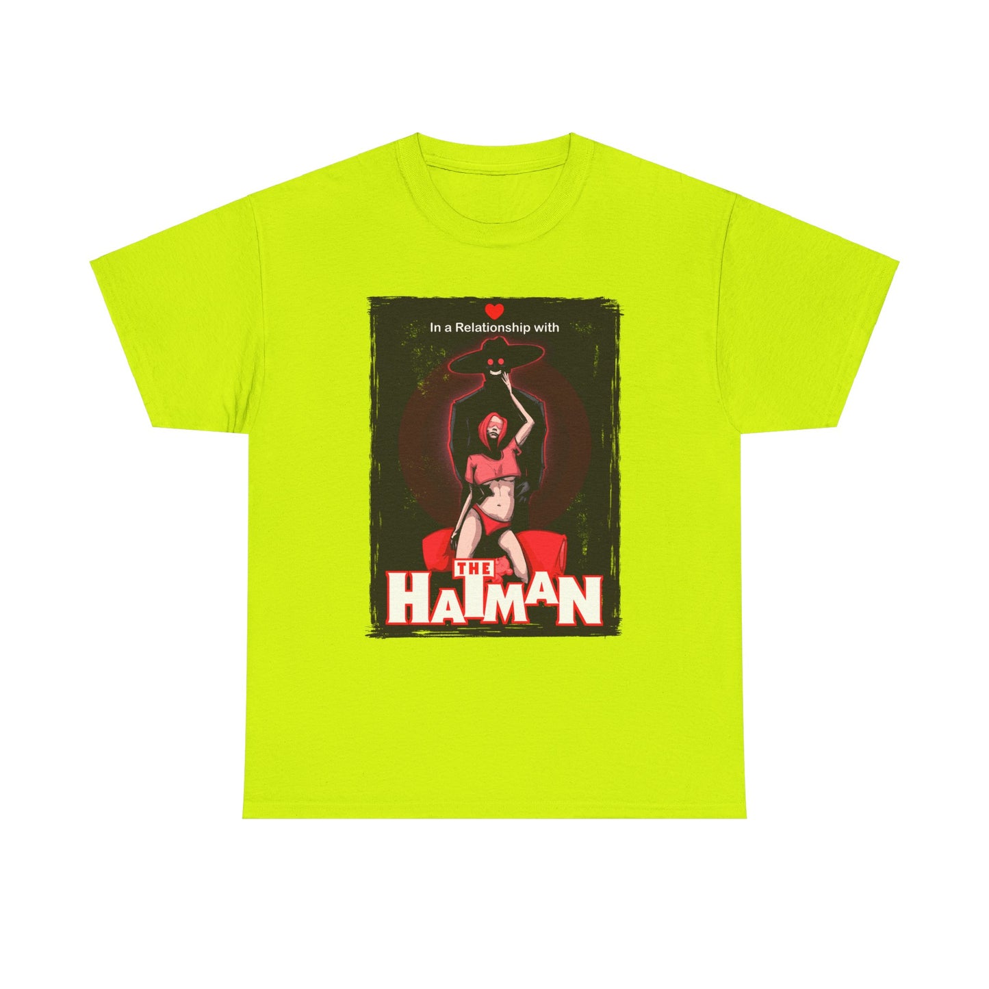 In A Relationship With The Hatman Unisex Heavy Cotton Tee