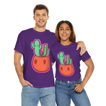Spooky Succulent Unisex Heavy Cotton Tee