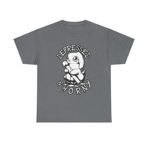 Depressed Bunny Unisex Heavy Cotton Tee