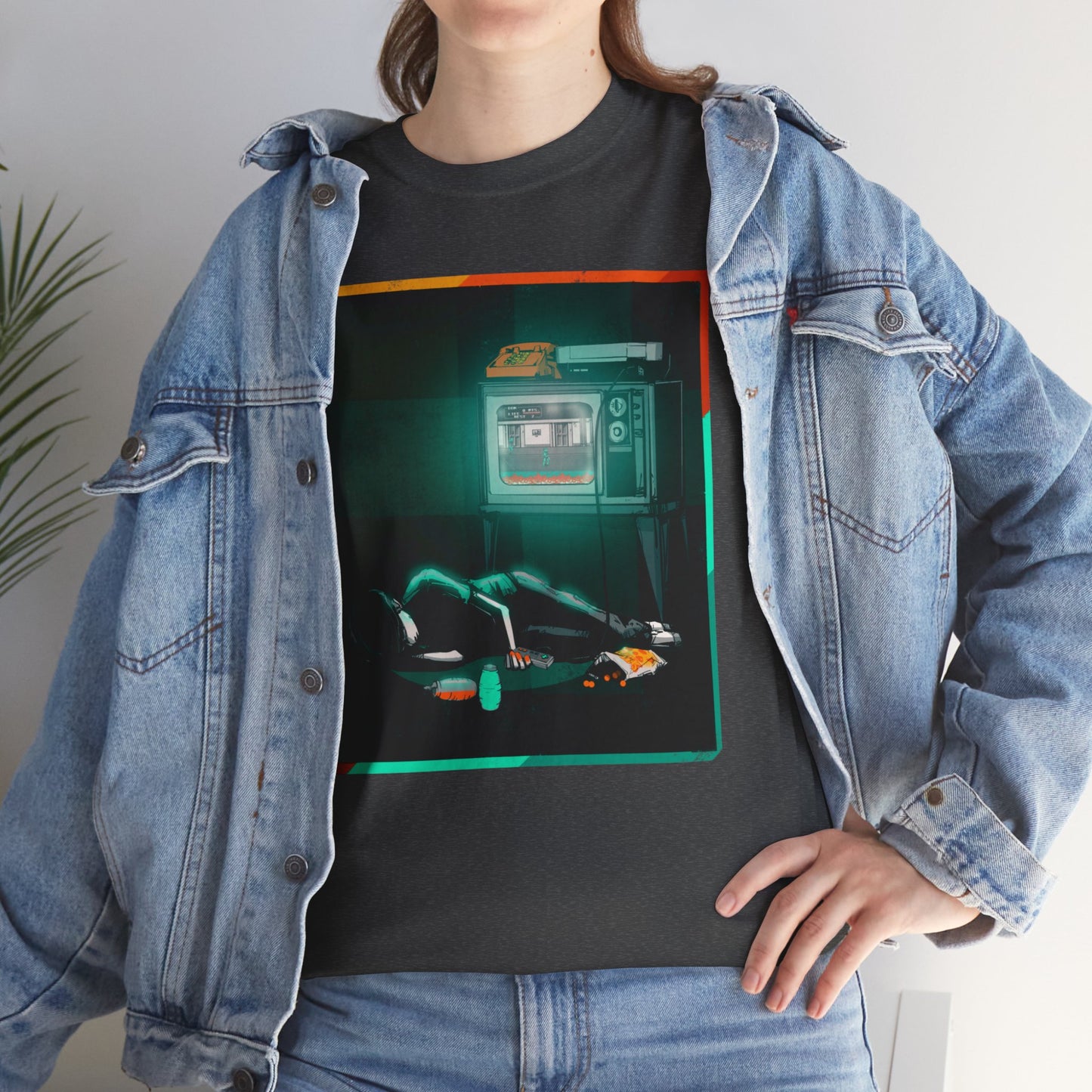 Long Night Unisex Heavy Cotton Tee