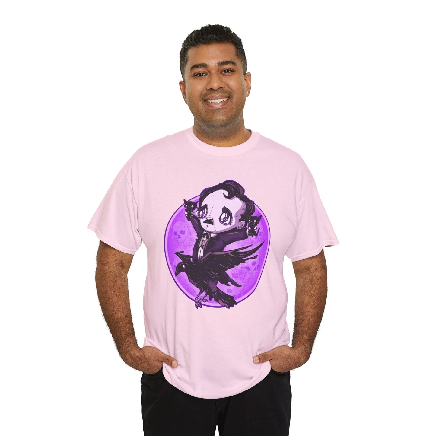 Poe Is Coming Unisex Heavy Cotton Tee