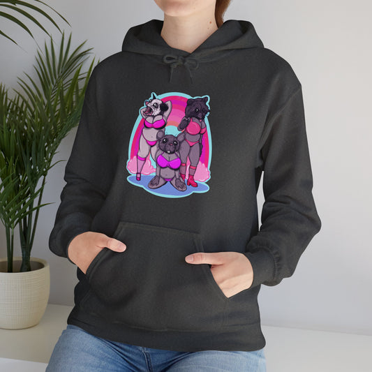Live Fast Eat Trash Unisex Heavy Blend Hooded Sweatshirt