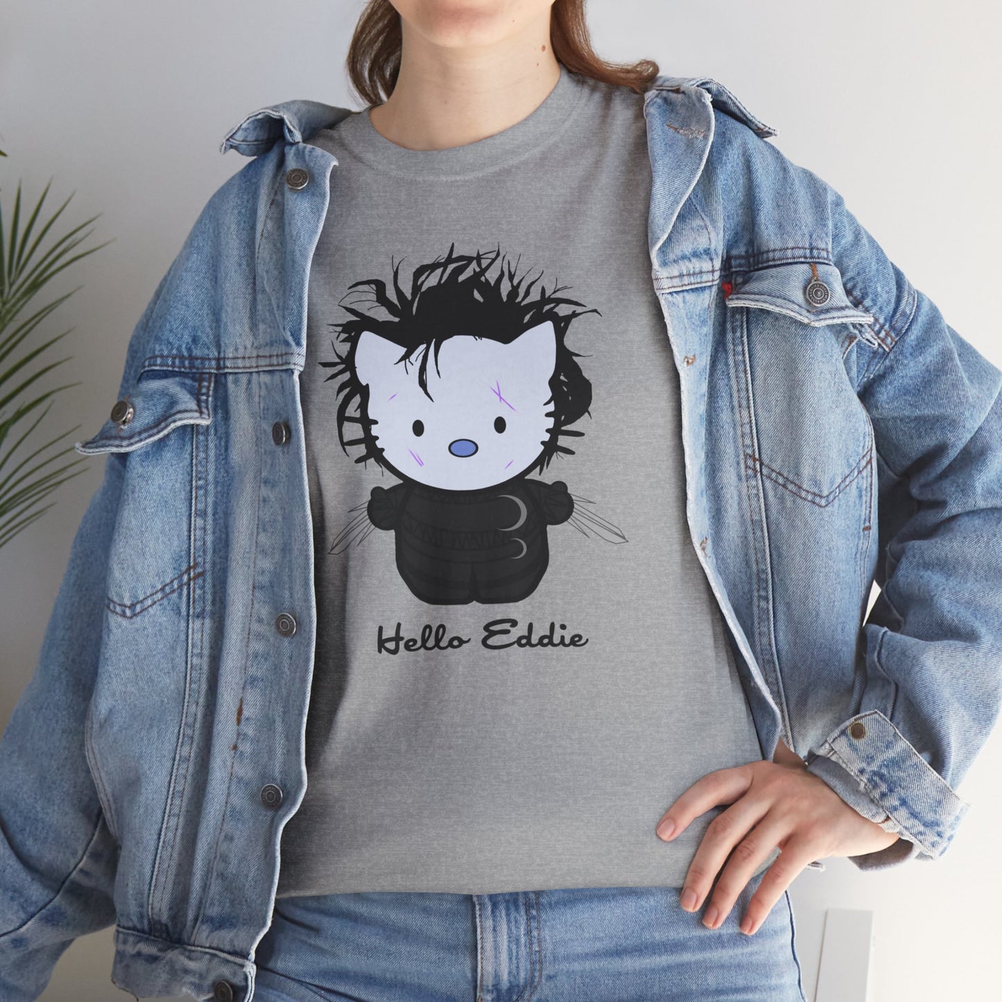 Hello Eddie Unisex Heavy Cotton Patreon Tee