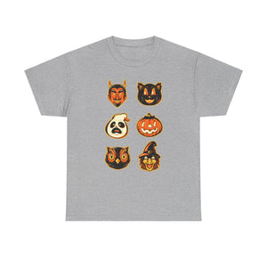 Vintage Halloween Unisex Heavy Cotton Tee