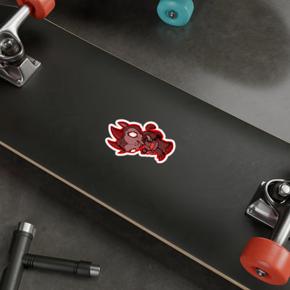 Plushie Krampus Kiss-Cut Vinyl Decal