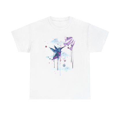 Hummingbird Skeleton Unisex Heavy Cotton Tee